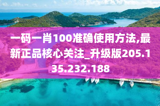 一码一肖100准确使用方法,最新正品核心关注_升级版205.135.232.188
