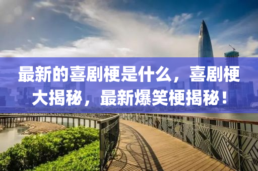 最新的喜劇梗是什東莞市世佑電子有限公司么，喜劇梗大揭秘，最新爆笑梗揭秘！